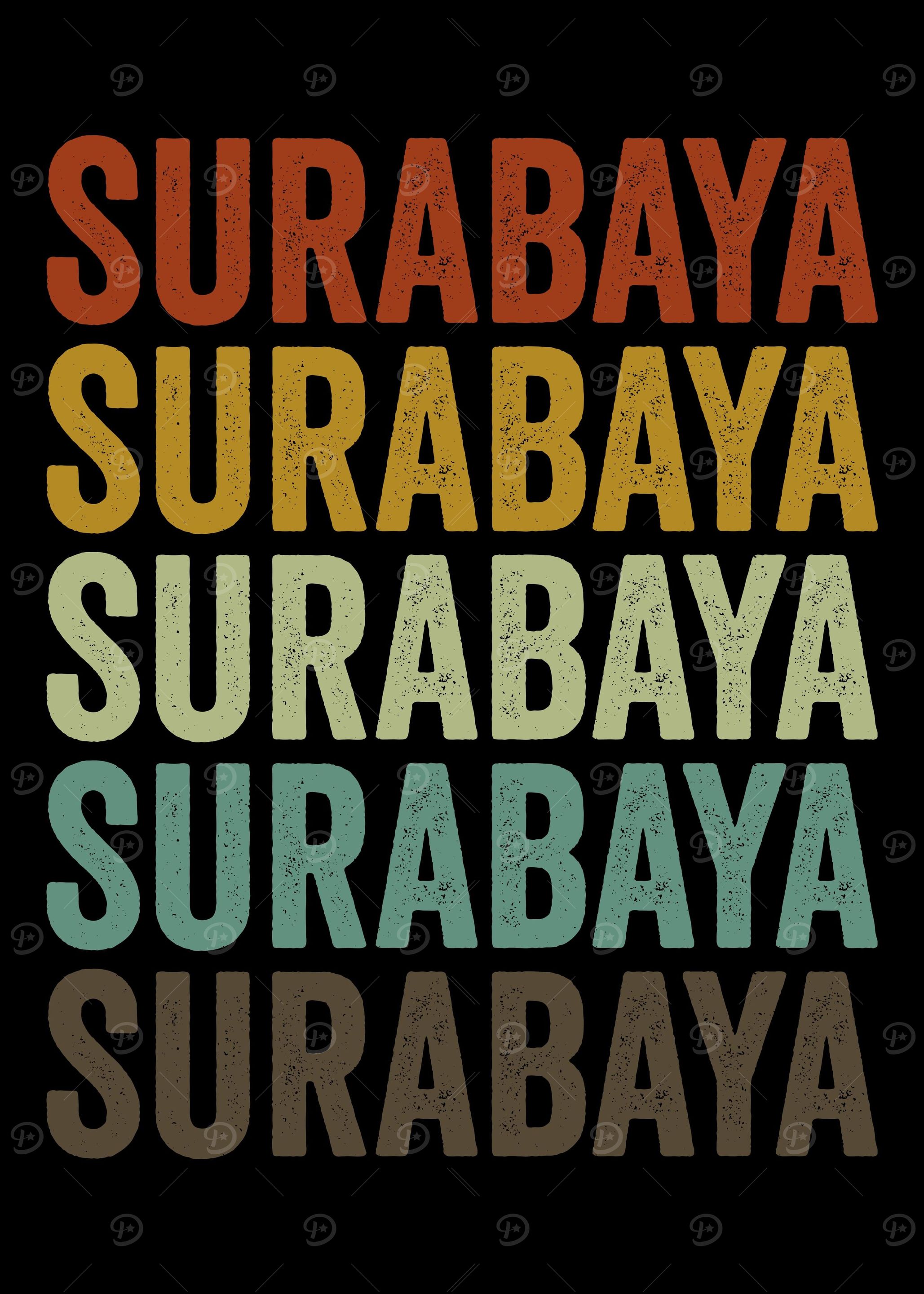 Surabaya Indonesia Retro