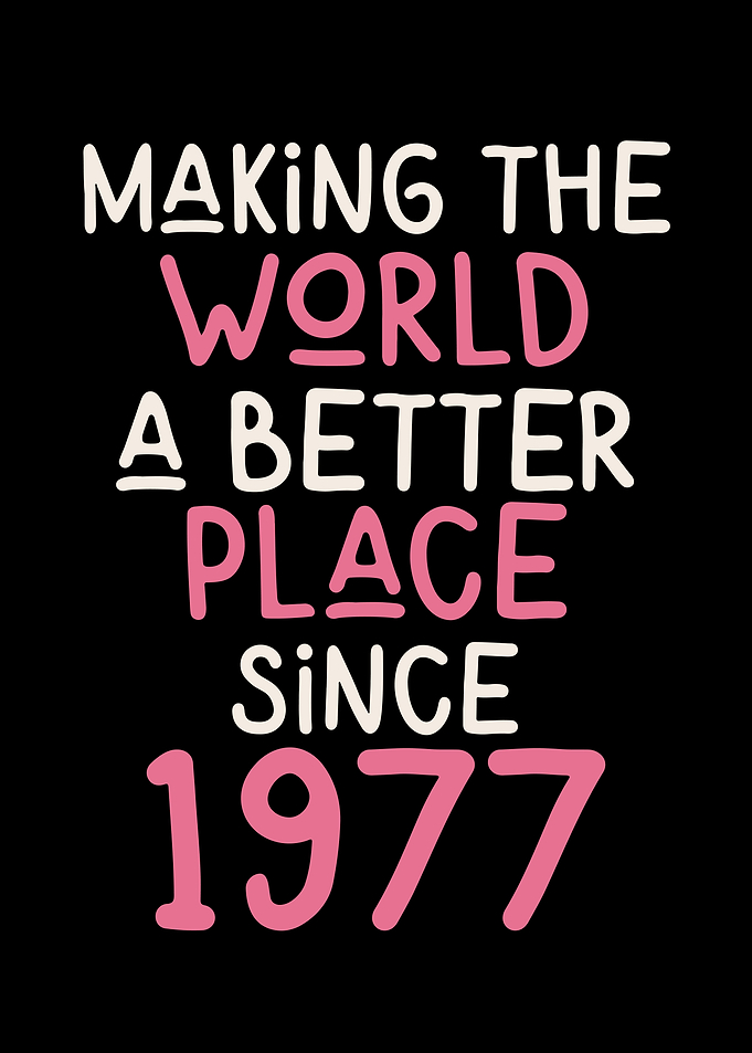 Inspiring Gift Quote 1977