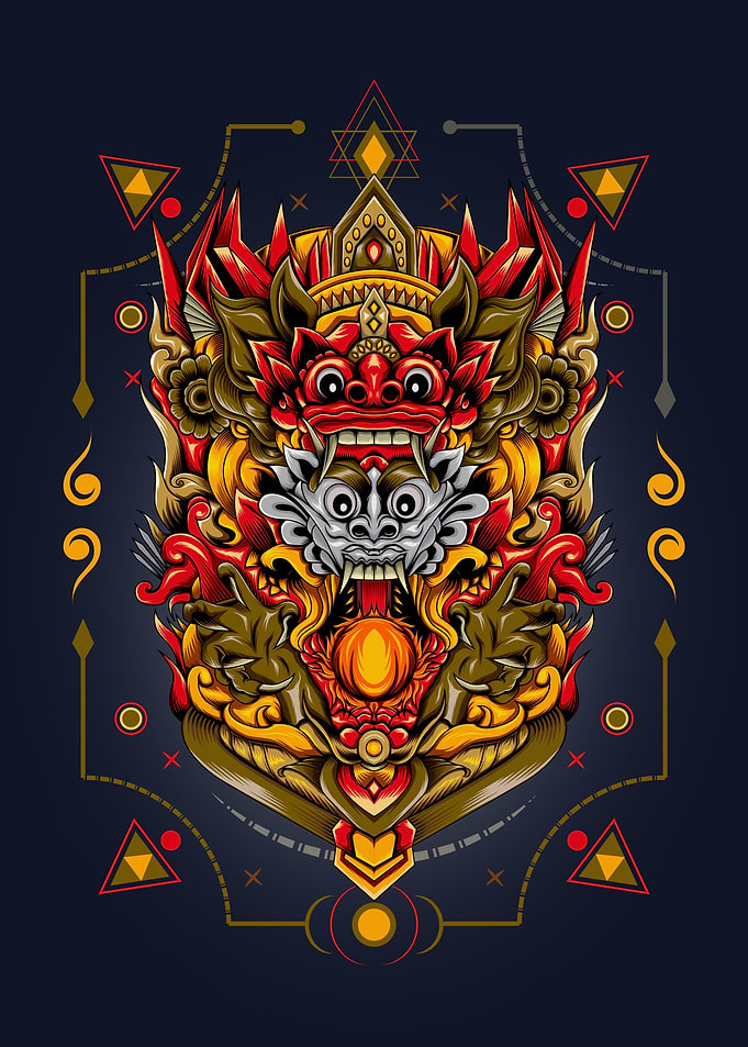 Barong sacred geometry