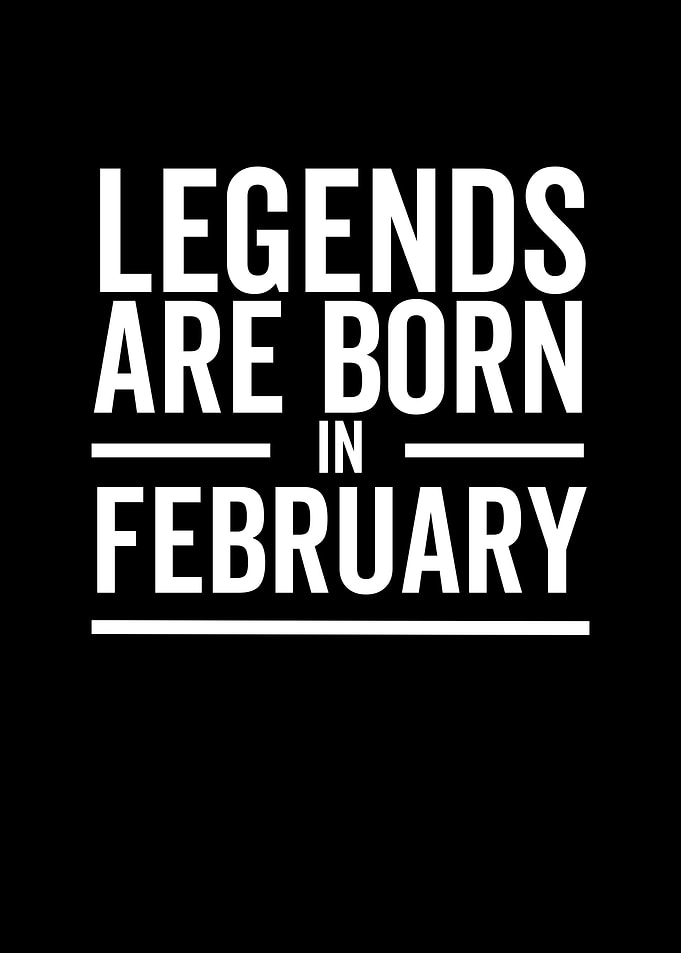 Legends Are Born in