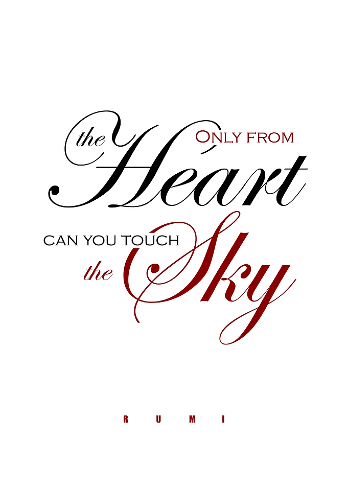 Rumi Inspiring Quote
