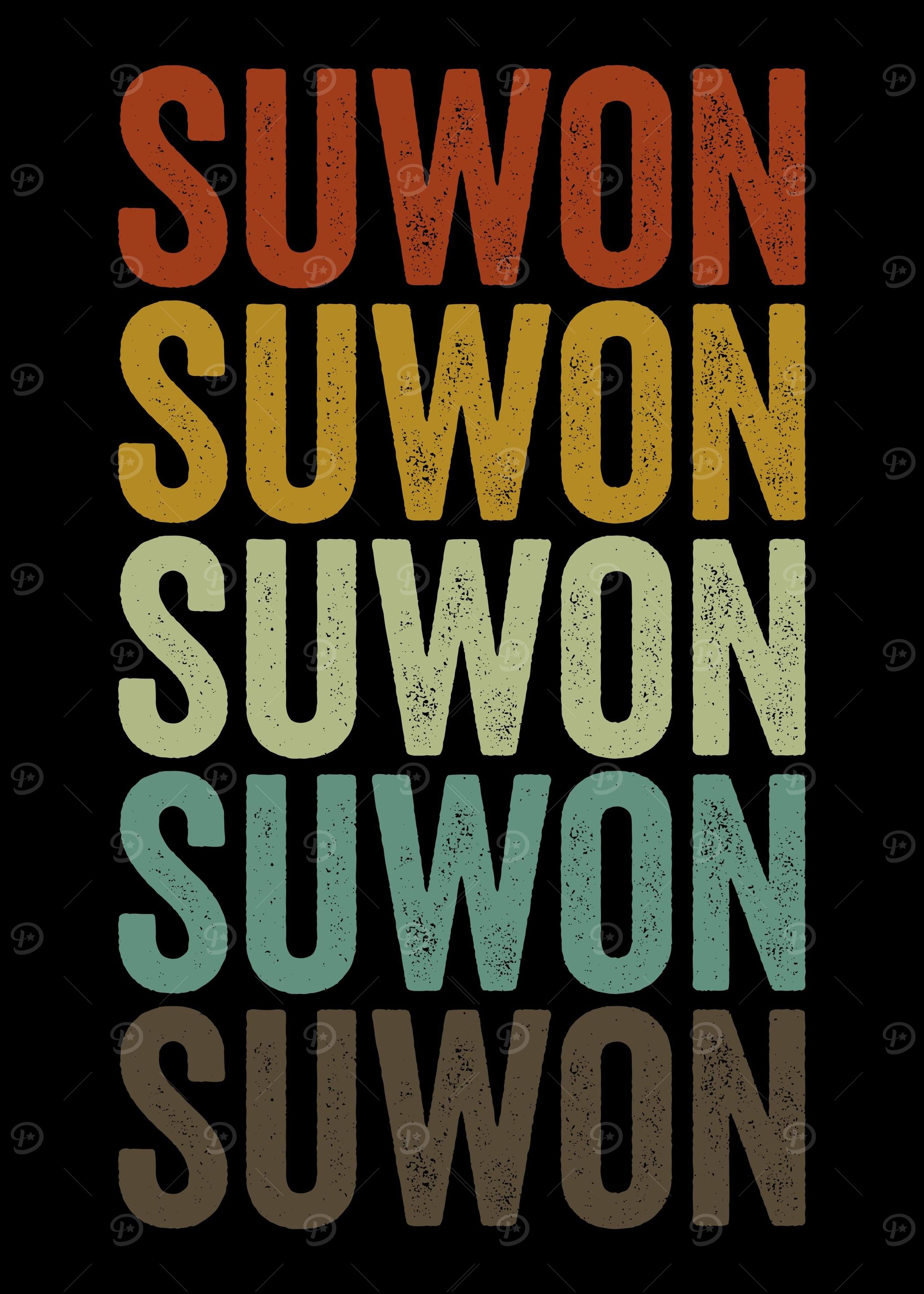 Suwon South Korea Retro