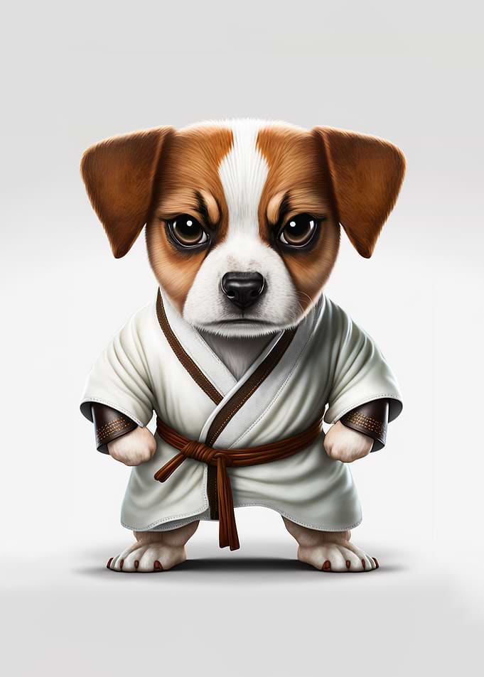 Karate Dog