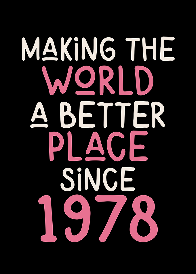 Inspiring Gift Quote 1978