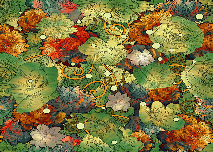 colorful flowers