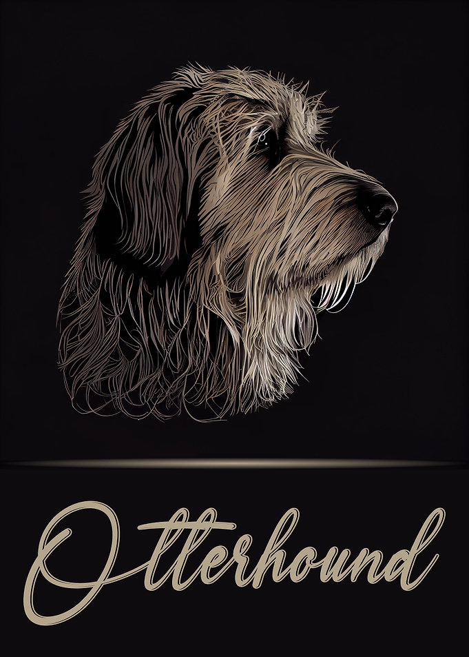 Otterhound Portrait