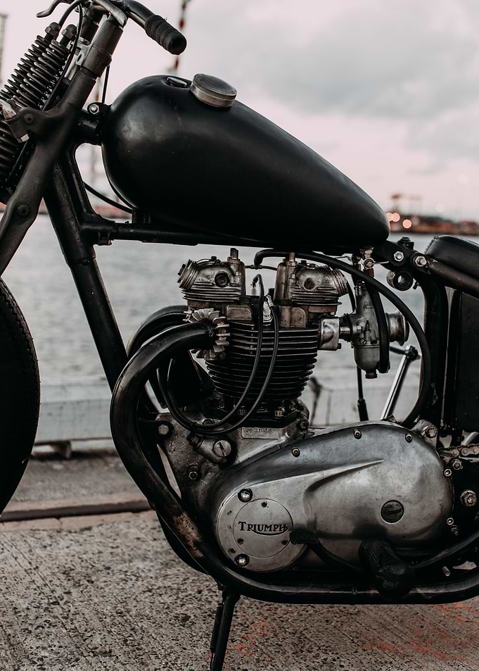 Man Garage Motorcycle