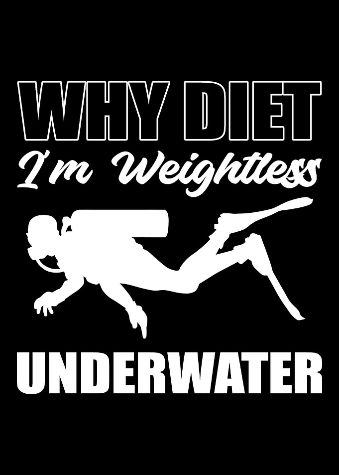 Weightless Underwater Swim