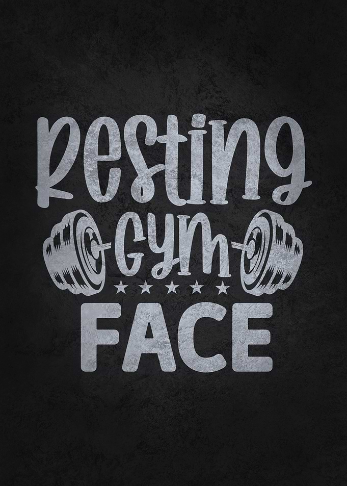 Resting Gym Face