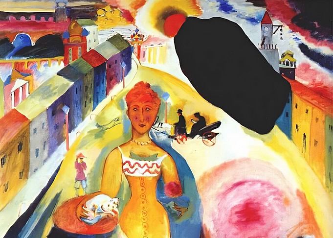 lady in moscow 1912