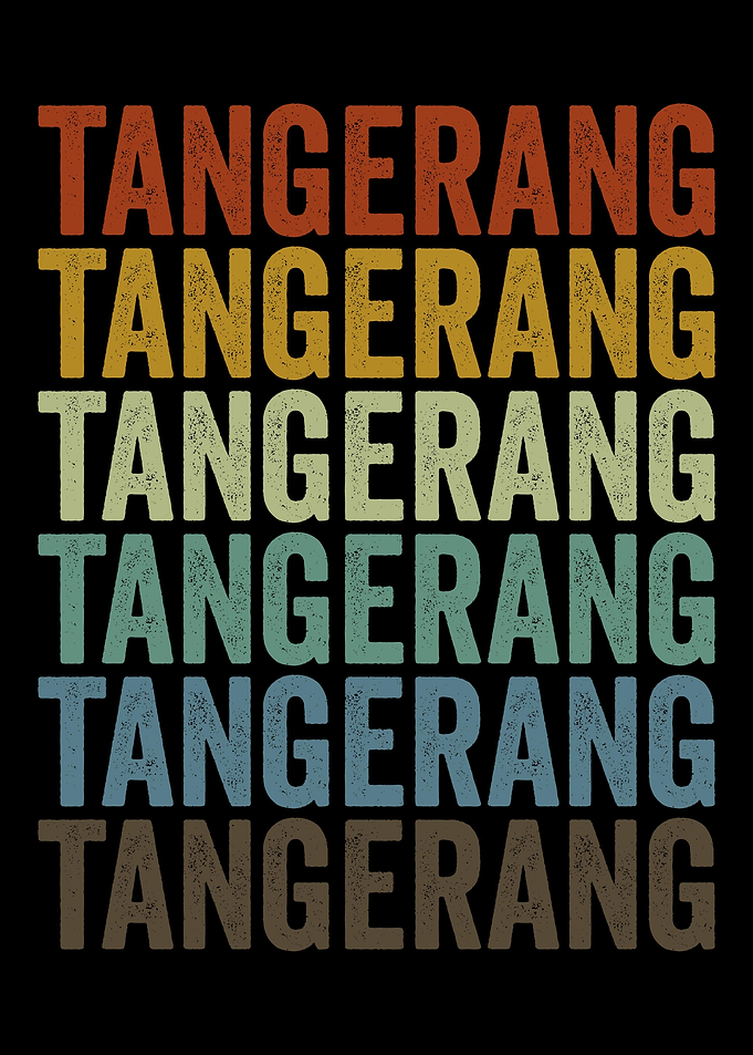 Tangerang Indonesia Retro