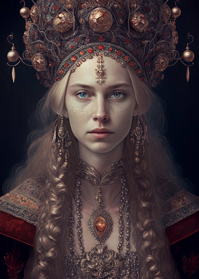 Slavic Queen of Strength