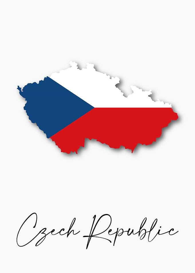 Czech Republic Country Map