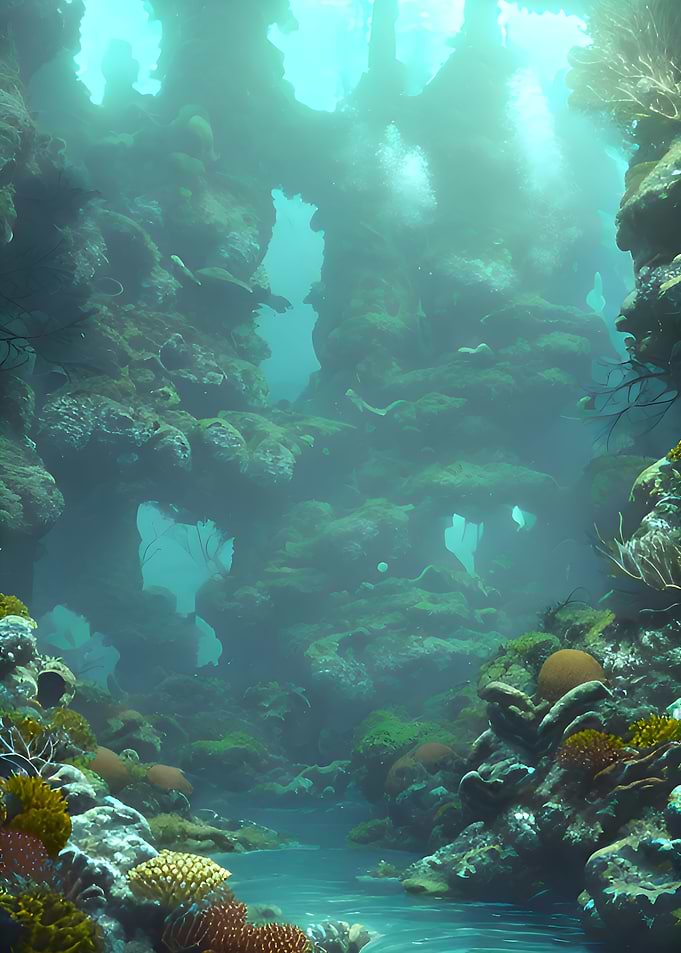 Underwater Coral Reef