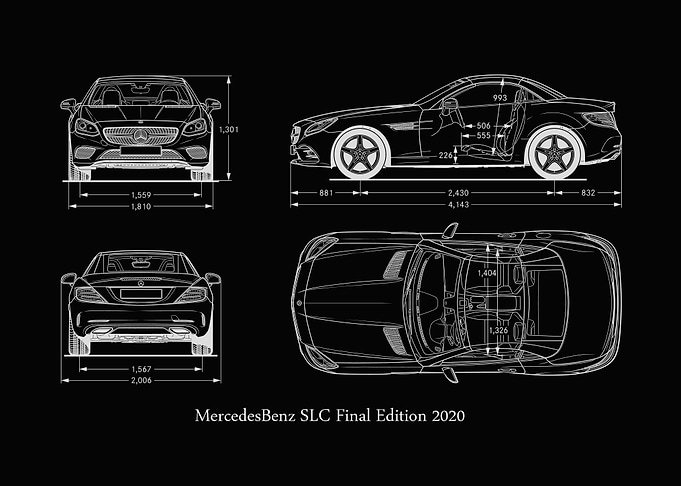 Mercedes Benz SLC Final Ed