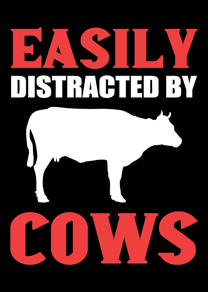 Distracted by Cows Farmer