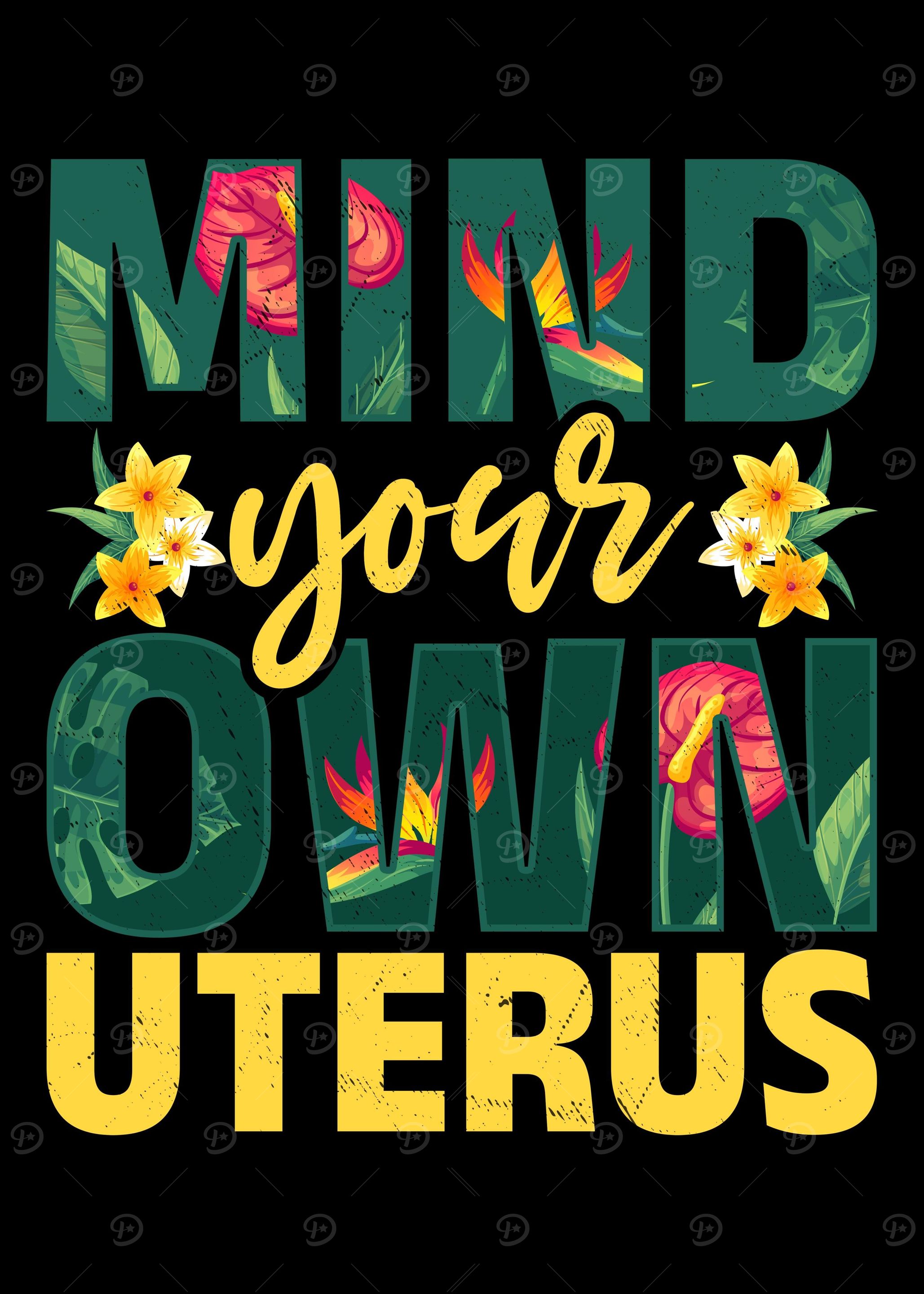 Uterus Flowers Empowerment