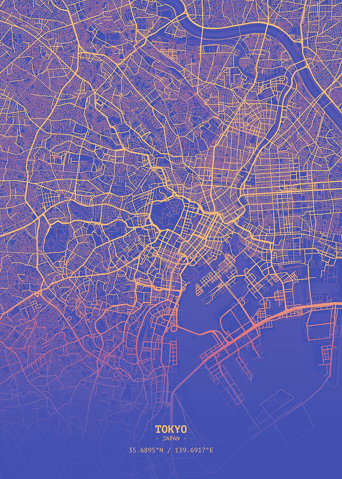 Tokyo Map