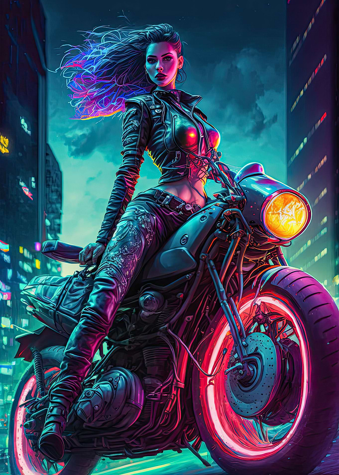 Cyber hot on Two Wheels