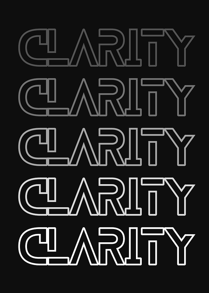 inspirational word clarity