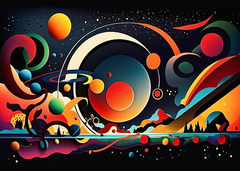 Dynamic Expressions — metal poster wall art