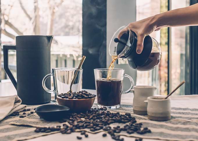 Coffee Lover Metal Poster