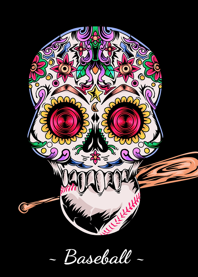 Skull baseball
