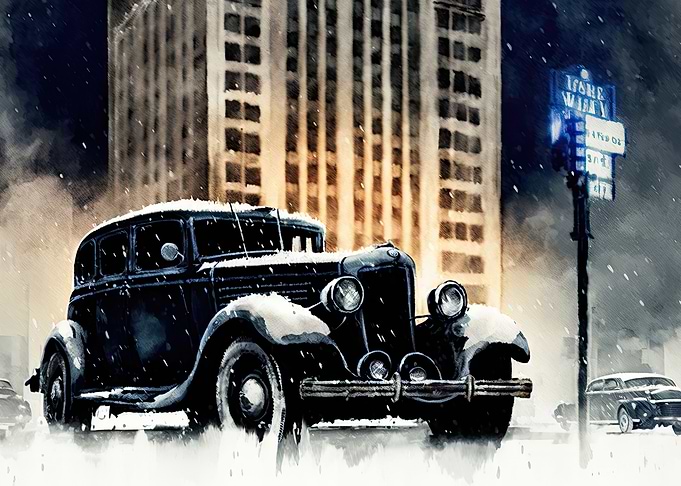 1920 Gangster Auto