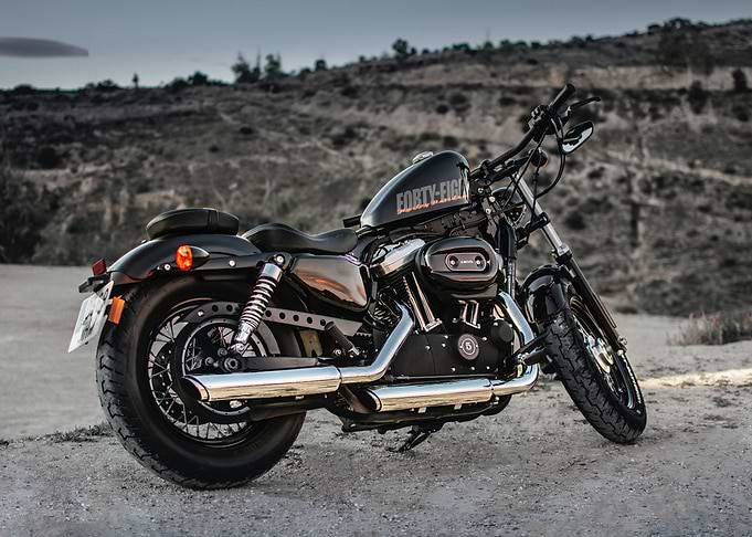 Man Garage Motorcycle