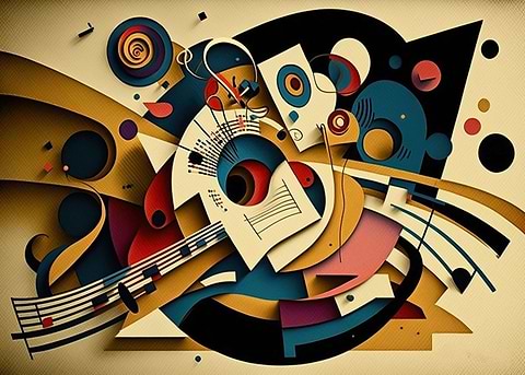 Harmonious Hues — metal poster wall art