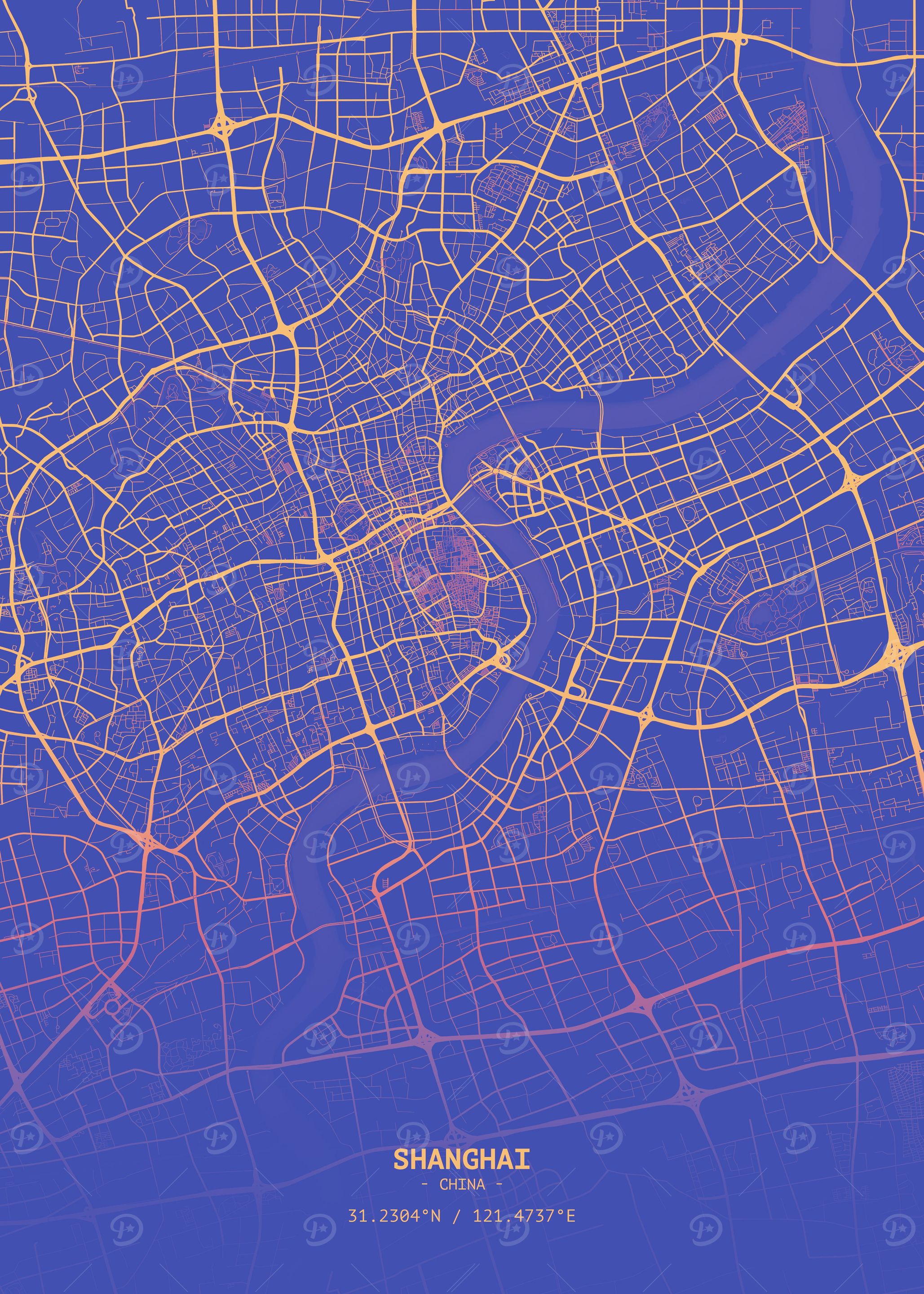 Shanghai Map