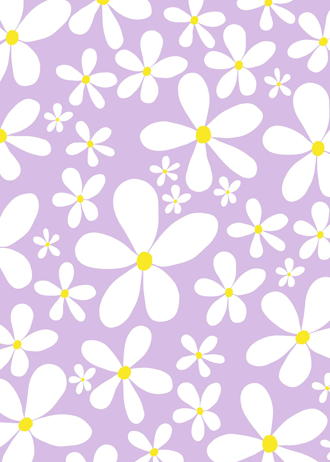 Retro Spring Daisies 1