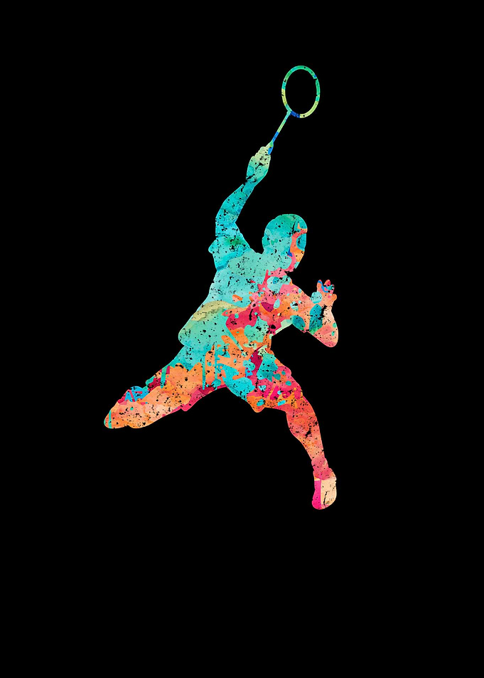 Badminton PopArt