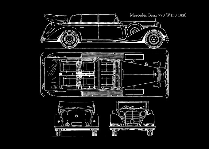 Mercedes Benz 770 W150 193