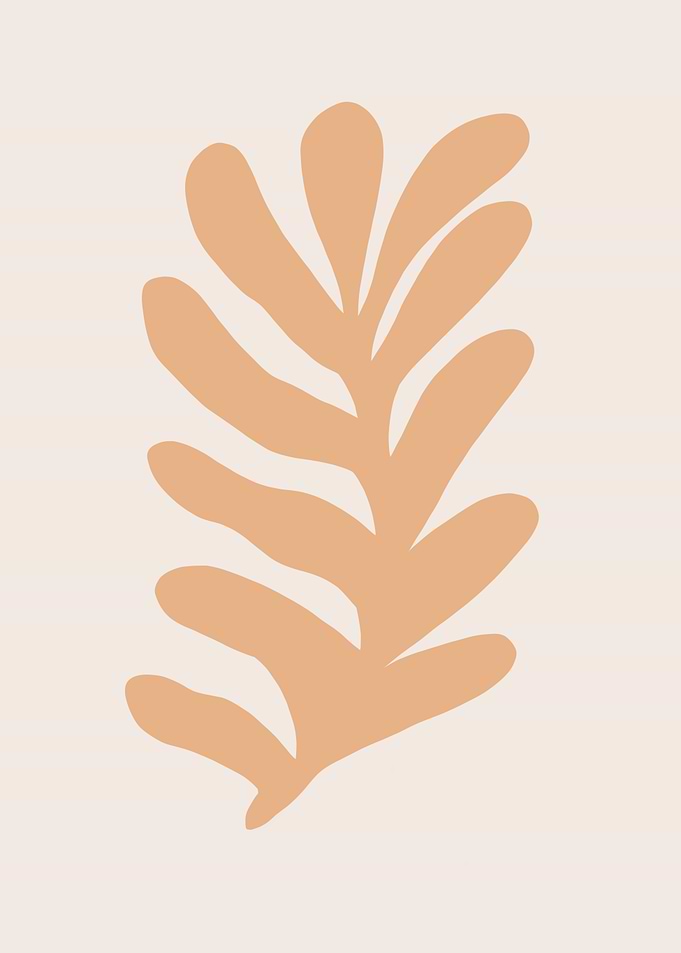 Abstract Seagrass Pastel 1