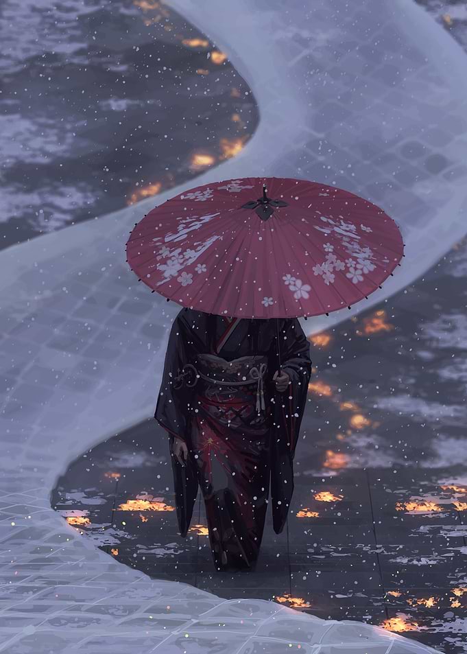 Kimono girl