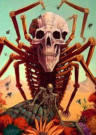 Giant Skeleton Spider
