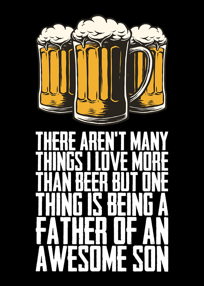 Bier Papa Geschenk