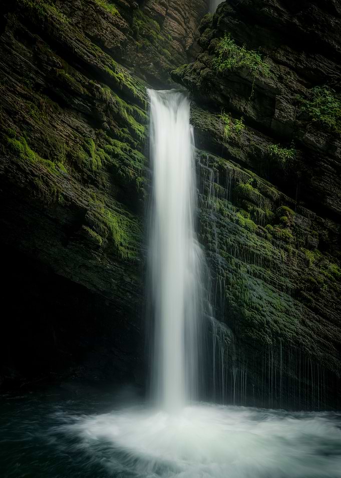 Majestic waterfall