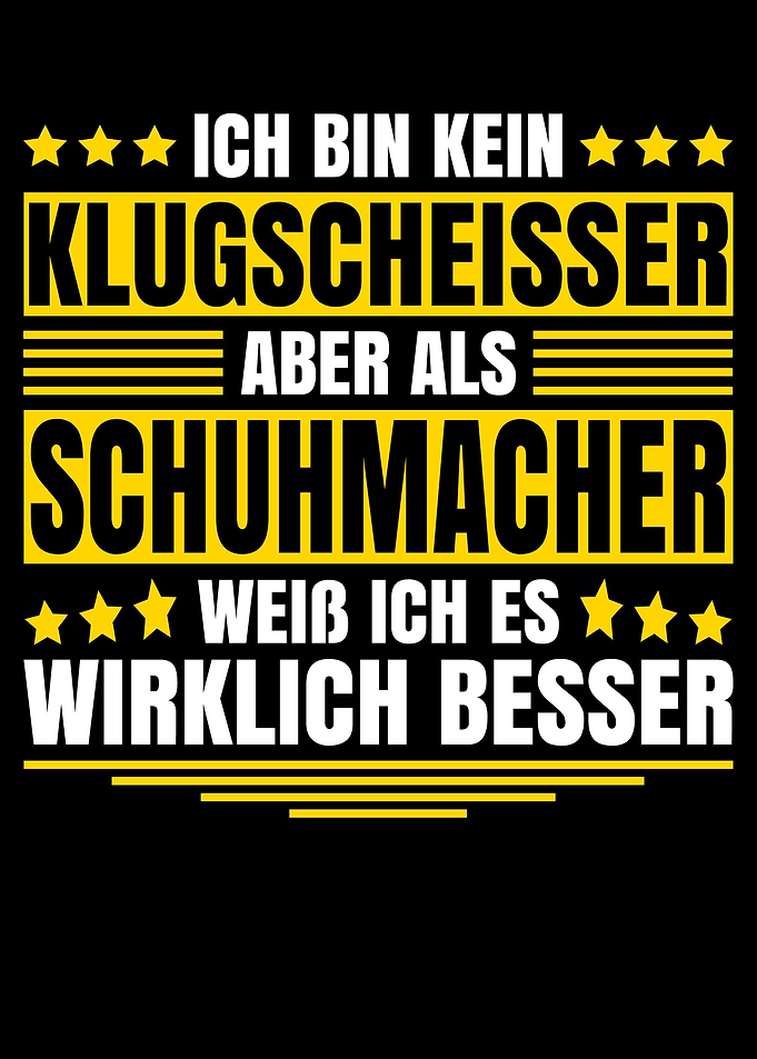 Herren Kein Klugscheisser
