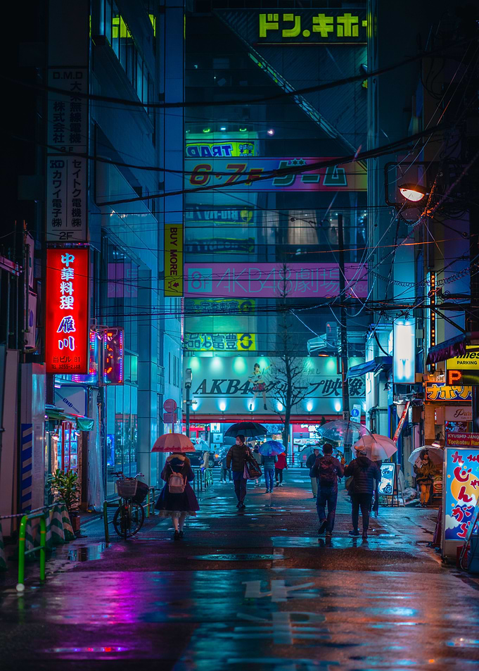 Akihabara by night