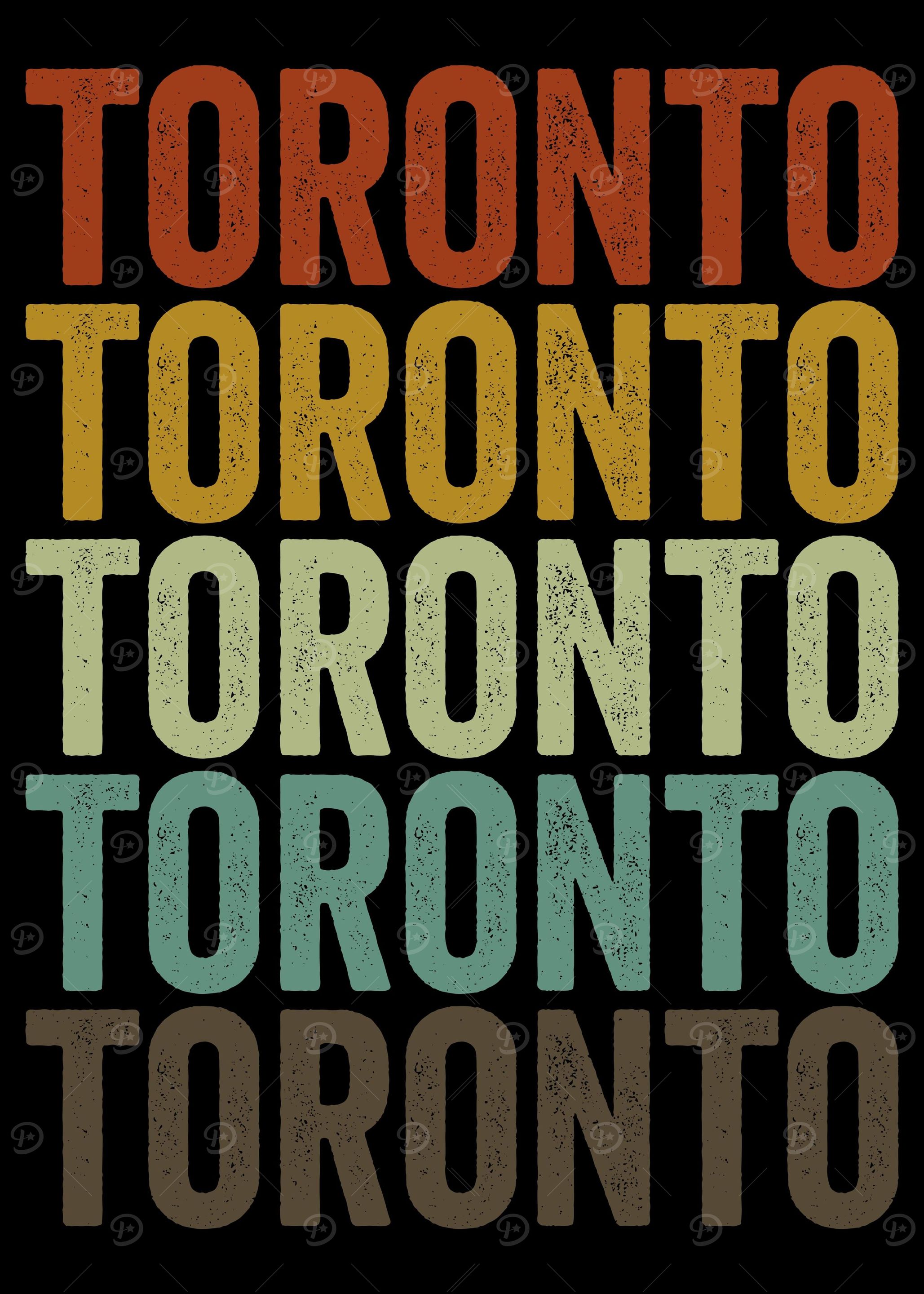 Toronto Canada Retro