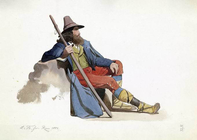 Resting shepherd