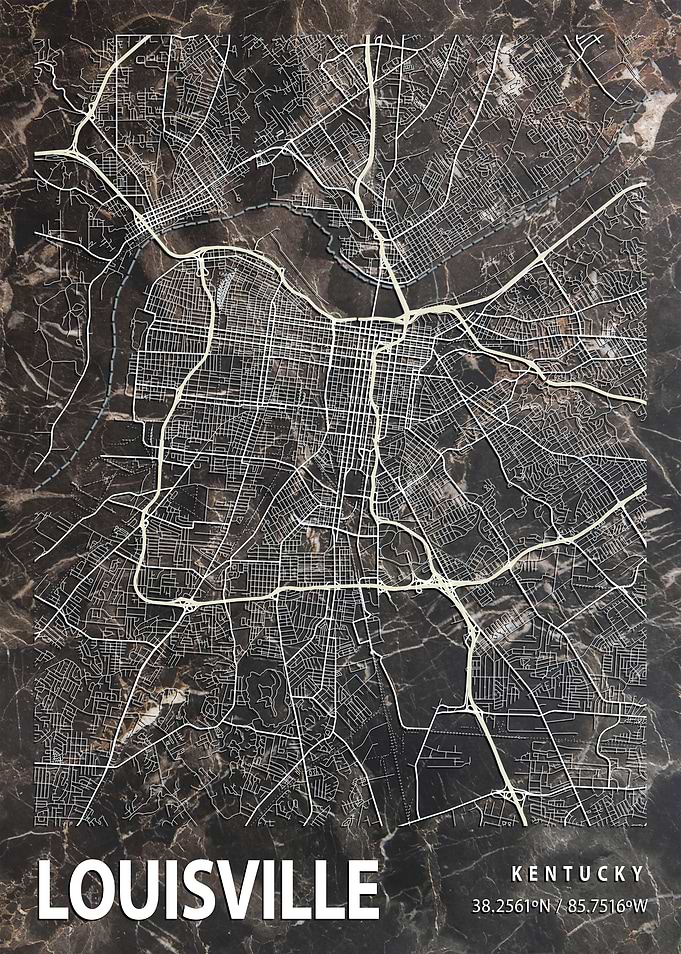 LOUISVILLE CITY MAP
