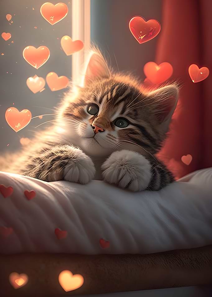 Super cute kitten