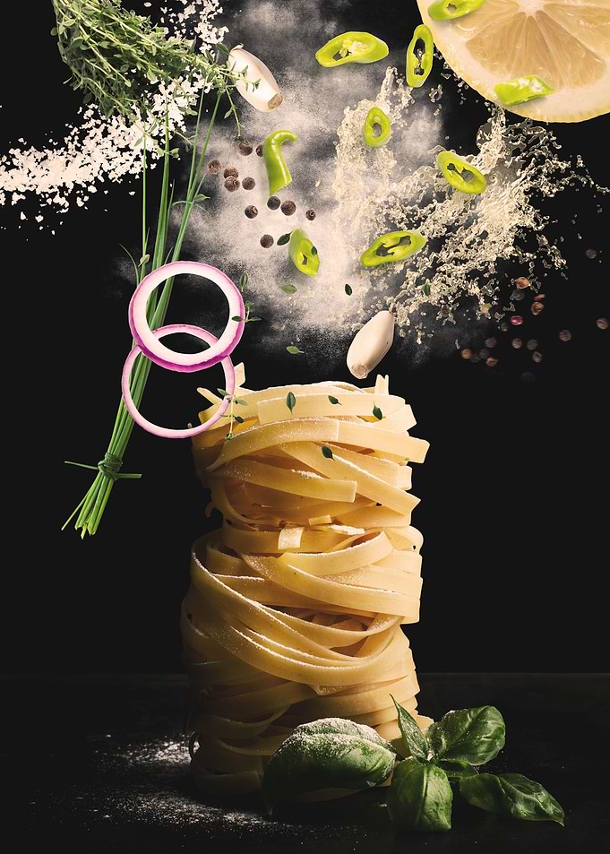 Lemon noodles delicious