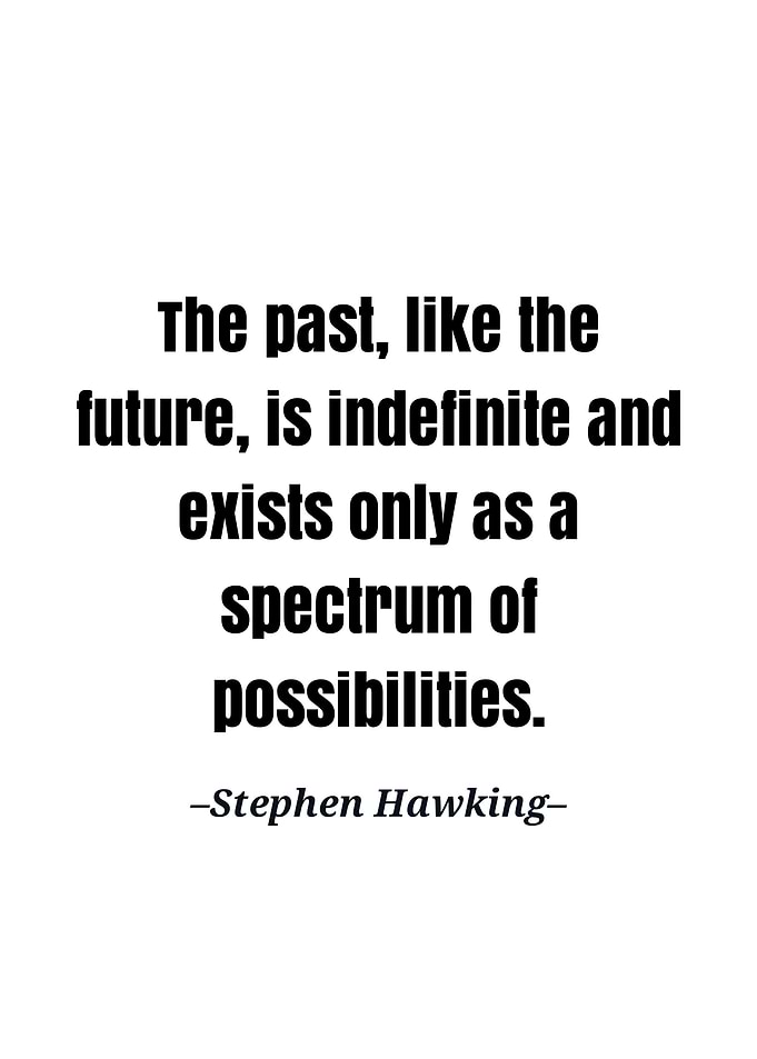 Stephen Hawking quote