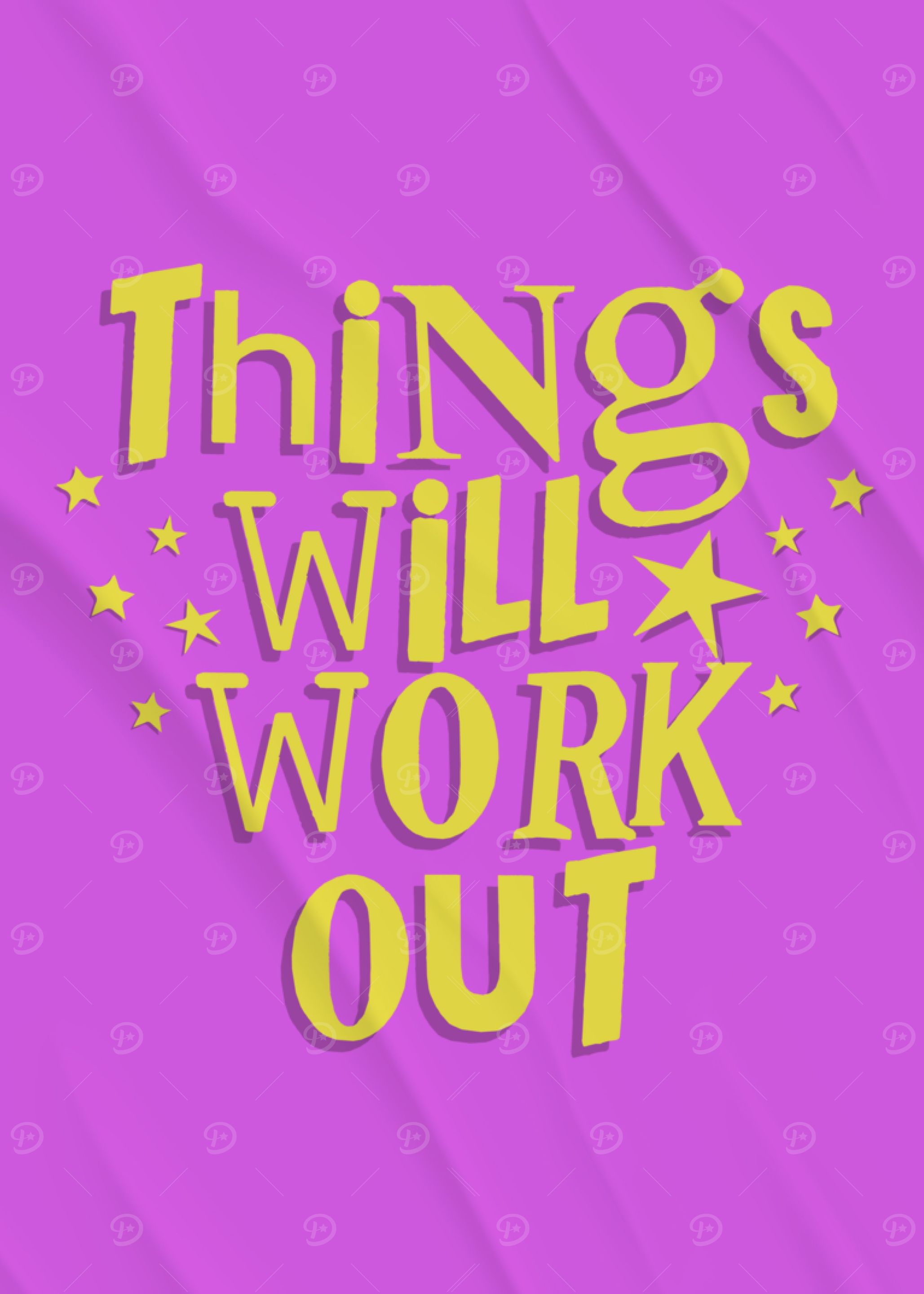 Things will work out cute