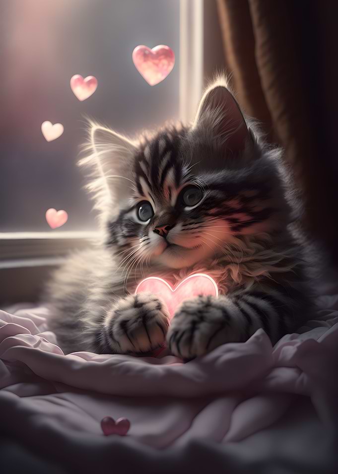 Super cute kitten