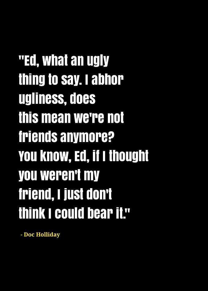 doc holliday quotes